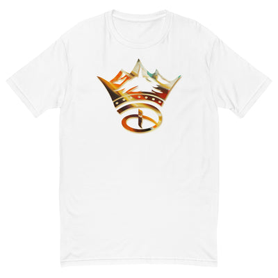 Crowned Unisex Short Sleeve T-shirt | Abstraction of Colors