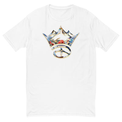 Crowned Unisex Short Sleeve T-shirt | Abstraction of Woman