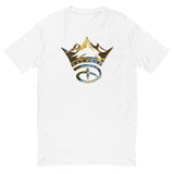 Crowned Unisex Short Sleeve T-shirt | Abstraction Peaks
