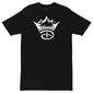 Crowned Unisex Oversized Heavyweight Short Sleeve T-shirt | Black