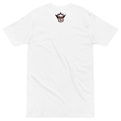 Creativity Is King Unisex Oversized Heavyweight Short Sleeve T-shirt | White