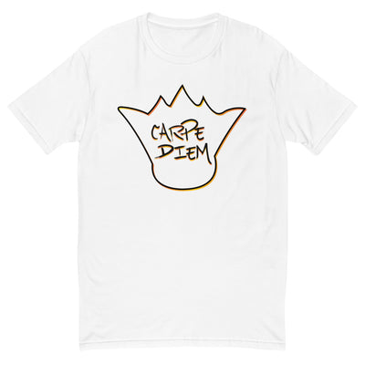 Carpe Diem Short Sleeve Unisex T-shirt | White