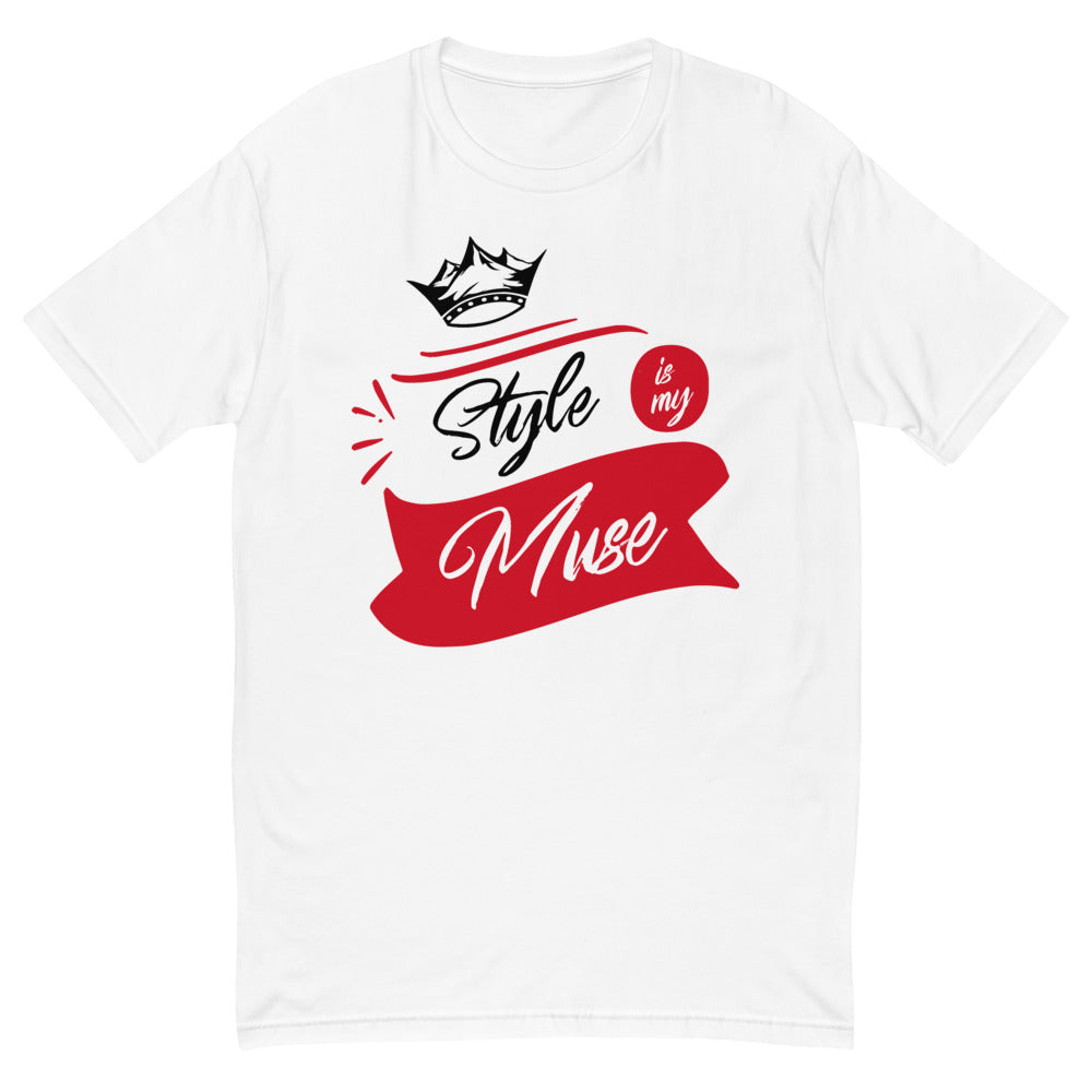 Style Is My Muse Short Sleeve Unisex T-shirt | White