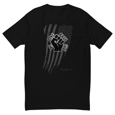 Live Free Or Die Short Sleeve Unisex T-shirt | Black