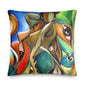 Hues of Youthfulness Throw Pillow