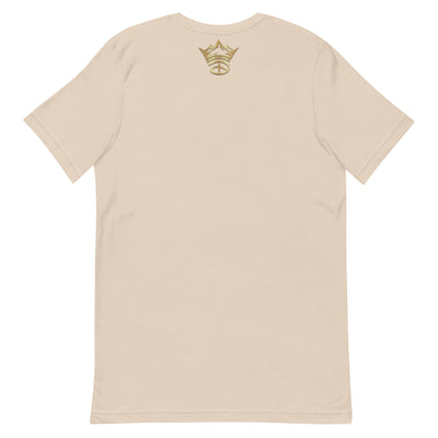 Double Perspective Unisex Short Sleeve T-shirt | Cream