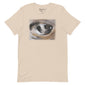 Perspective of Abstraction Unisex Short Sleeve T-shirt | Cream