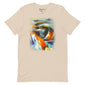 Perspectives of Abstraction's Colors Unisex Short Sleeve T-shirt | Cream