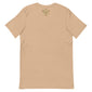 Abstraction of Colors Unisex Short Sleeve T-shirt | Tan